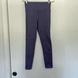 Athleta Aurora Seamless Purple Performance Leggings High Waist